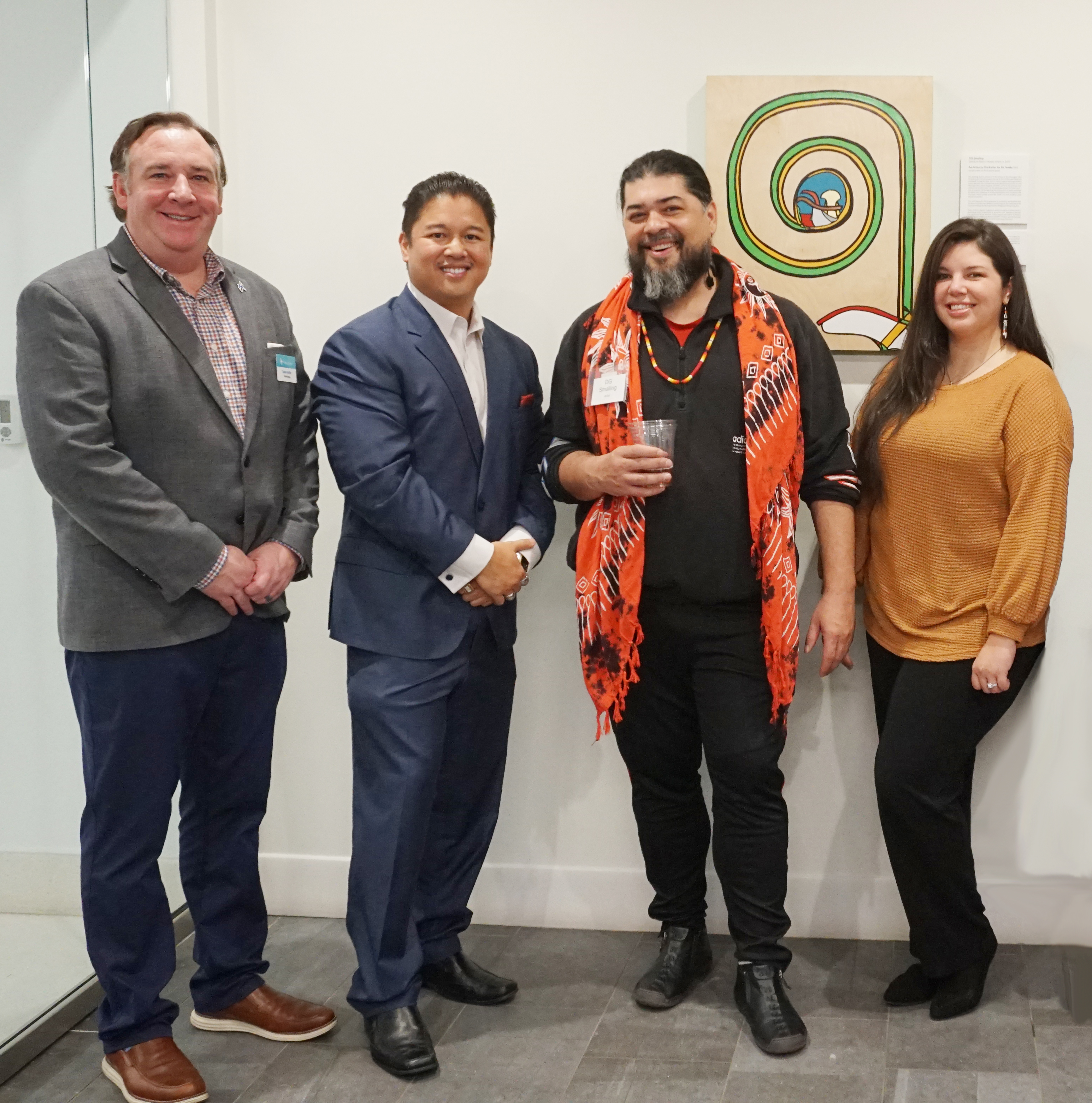 REDW and HoganTaylor Announce Strategic Alignment for Indian Country (Pictured, left to right: Cody Griffin, Victor Flores, DG Smalling, Karrisa Hodge)